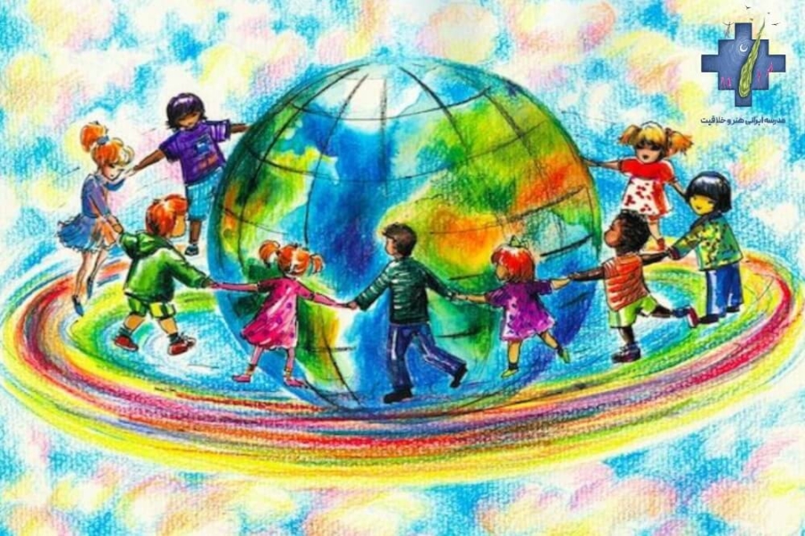 آموزش صلح به کودکان با فعالیت های هنری
