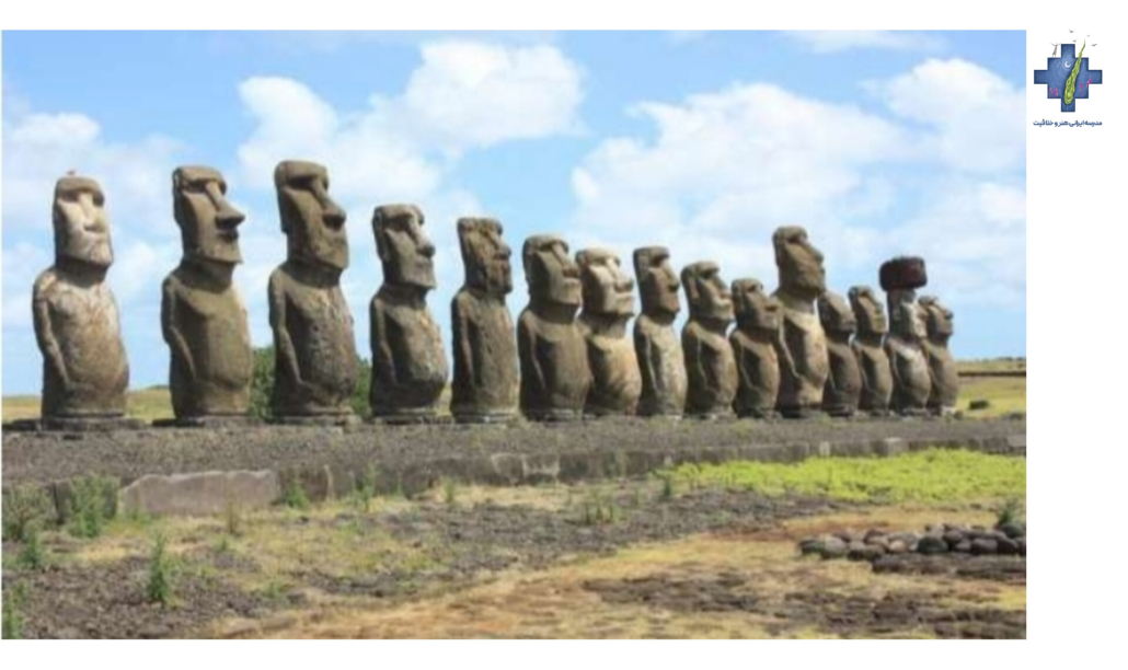 هنر مجسمه سنگی پیکره های عظیم جزیره ایستر