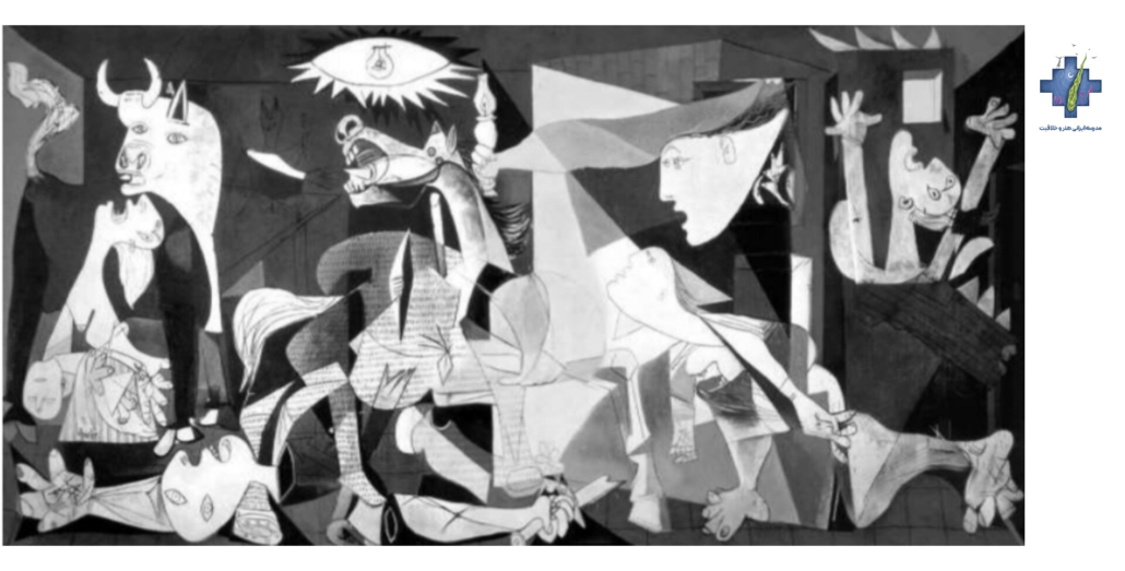 نقاشی هنری انتزاعی اثر واسیلی کاندینسکی